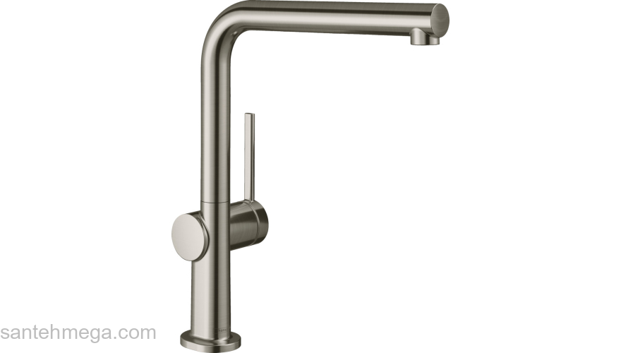 Кухонный смеситель Hansgrohe Talis M54 однорычажный, 270, 1jet 72840800, под сталь. Фото