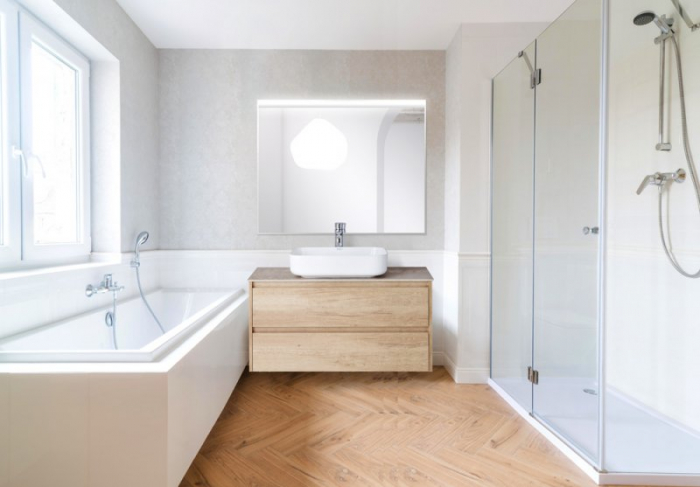 Зеркало с подсветкой BELBAGNO SPC-UNO-1000-800-TCH. Фото