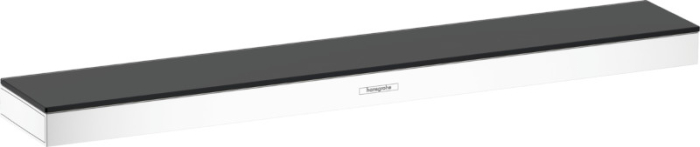 Полка Hansgrohe Rainfinity Shelf 500 26844700, хром для ванной комнаты. Фото