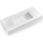 Раковина ACQUABELLA COLEZZIONI 100х47 ENCIMERA.INTEGRA_CF_SLATE_100_BIANCO_0 Раковина ACQUABELLA COLEZZIONI 100х47 ENCIMERA.INTEGRA_CF_SLATE_100_BIANCO_0. Фото
